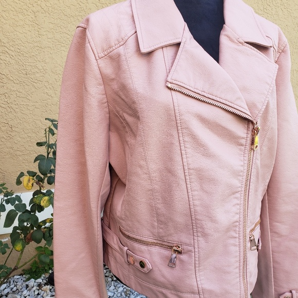 New York & Company Faux leather jacket - Picture 2 of 7